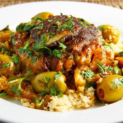 Moroccan Chicken Tagine With Olives And Preserved Lemons