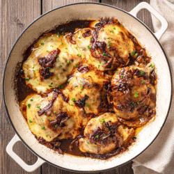 French Onion Chicken Thighs Recipe