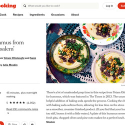 Hummus From 'jerusalem'