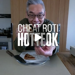 Cheat Roti Hotteok. easy sweet snack