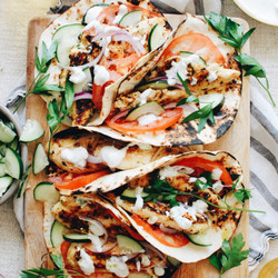 Greek Chicken Tacos