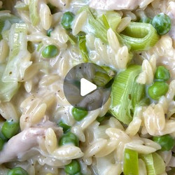 Chicken &amp; Leek Orzotto