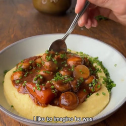 Mushroom Bourguignon