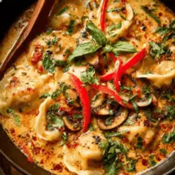 Thai-inspired Coconut Curry Dumpling Soup – Your Ultimate Comfort Bowl