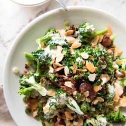 Broccoli Salad With Sour Cream Dressing