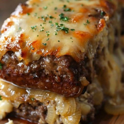 French Onion Meatloaf