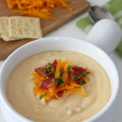Loaded Potato Soup With Instant Potatoes