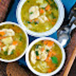 Easy Vegetable And Dumpling Soup