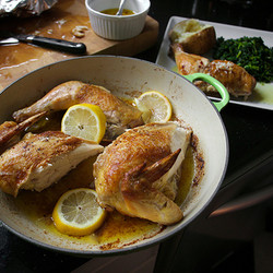 Flat Roasted Chicken