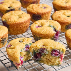 Low-carb Blueberry Muffins