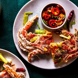 Crispy Salt And Pepper Soft Shell Crabs