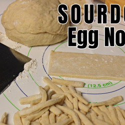 Sourdough Egg Noodles
