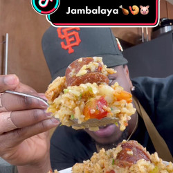 Chicken, Shrimp And Sausage Jambalaya