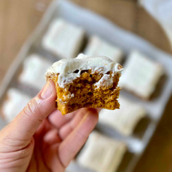 Pumpkin Bars With Sourdough Discard