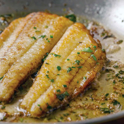 Flounder With Lemon Butter Sauce