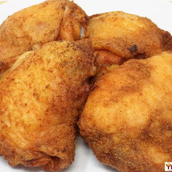 Crispy And Juicy Oven Baked Chicken Thighs