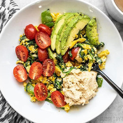 Vegetable Breakfast Scrambles