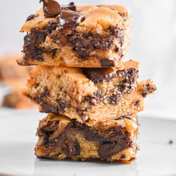 Decadent Sourdough Blondies