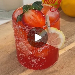 Strawberry Limoncello Marg