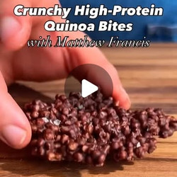 Crunchy High-protein Quinoa Bites