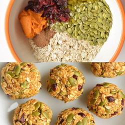 No-bake Pumpkin Breakfast Bites