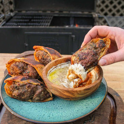 Grilled Lamb Arayes