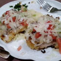 Lazy Days Restaurant Fish With Key Lime Butter Sauce