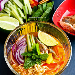 Asam Laksa Instant Noodles