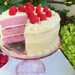 Raspberry Layer Cake