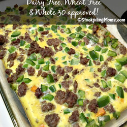 Sweet Potato Breakfast Casserole