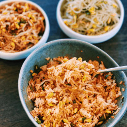 Korean Bean Sprout Side Dish - Kongnamul Muchim