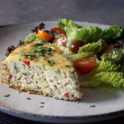 Savory Summer Cheesecake