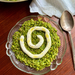 Arugula and Herb Toasted Orzo