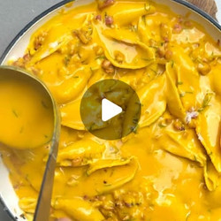 Pumpkin, Sage And Pancetta Baked Shells