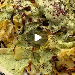 Warm Roasted Cabbage Salad