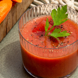 Tomato-watermelon Gazpacho
