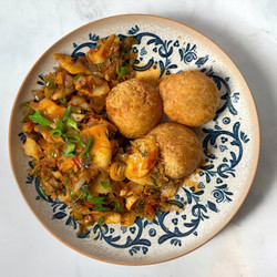 Salt Fish And Bake