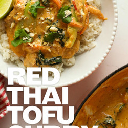 Creamy Red Thai Tofu Curry