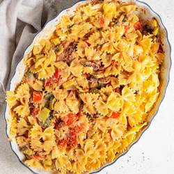 Creamy Roasted Vegetable Pasta