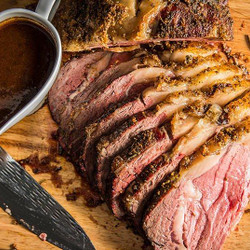 Garlic &amp; Herb Traeger Rib Roast