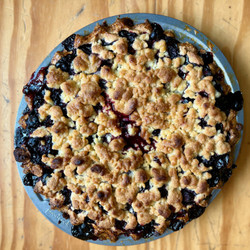 Crumb-topped Blueberry Pie With Easiest Ever Crust