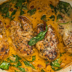 Crockpot Tuscan Chicken Recipe