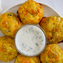 Yellow Squash Tots