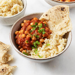 Moroccan Chickpea Tomato Stew