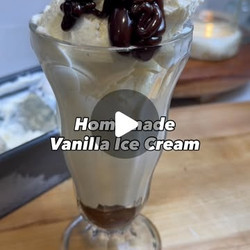 3 Ingredient Homemade Vanilla Ice Cream