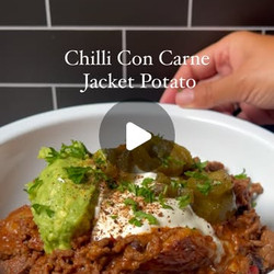 Chili Con Carne Loaded Jacket Potato