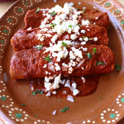 Enchiladas Rojas