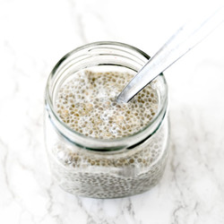 Chia Pudding With Almond Milk