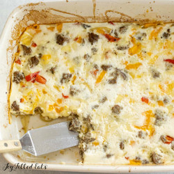 Egg White Breakfast Casserole Recipe