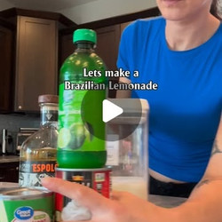 Brazilian Lemonade alcoholic cocktail
